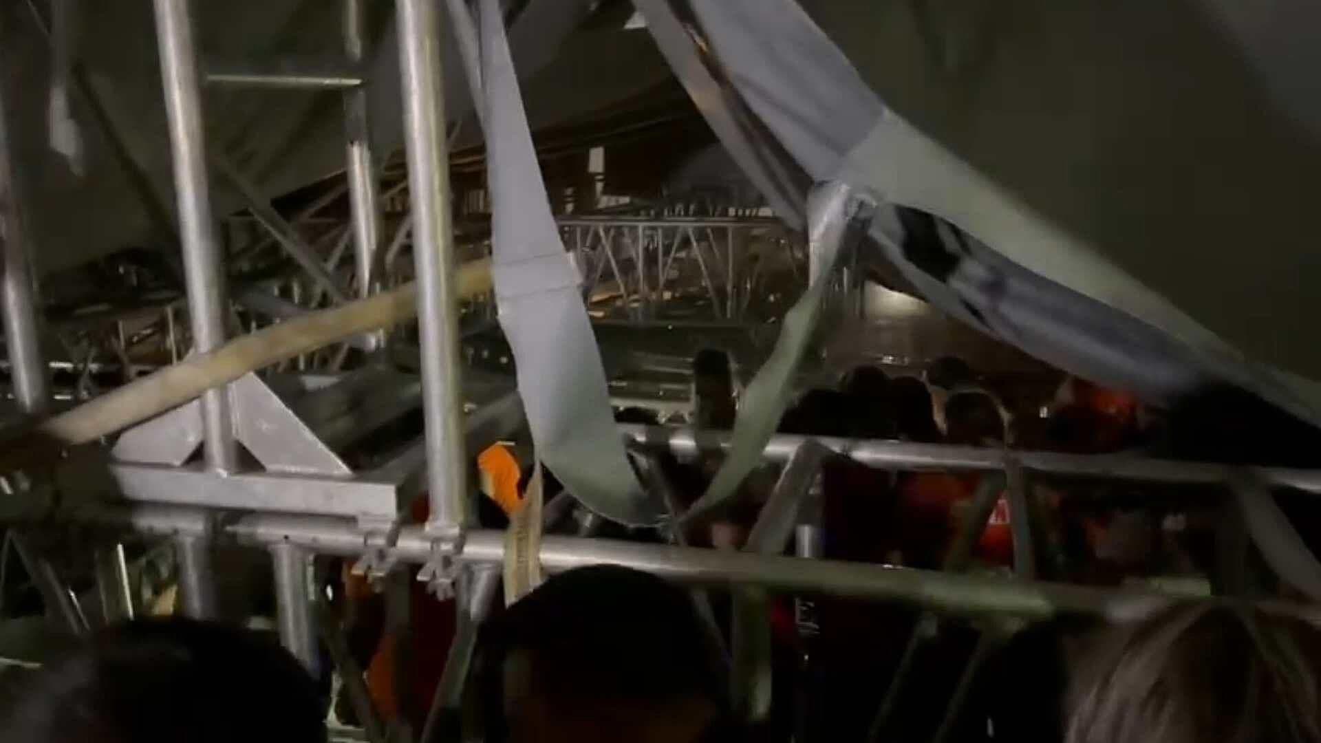 Zoé Robledo IMSS Reacciona tras Caída Templete en Evento de MC en NL