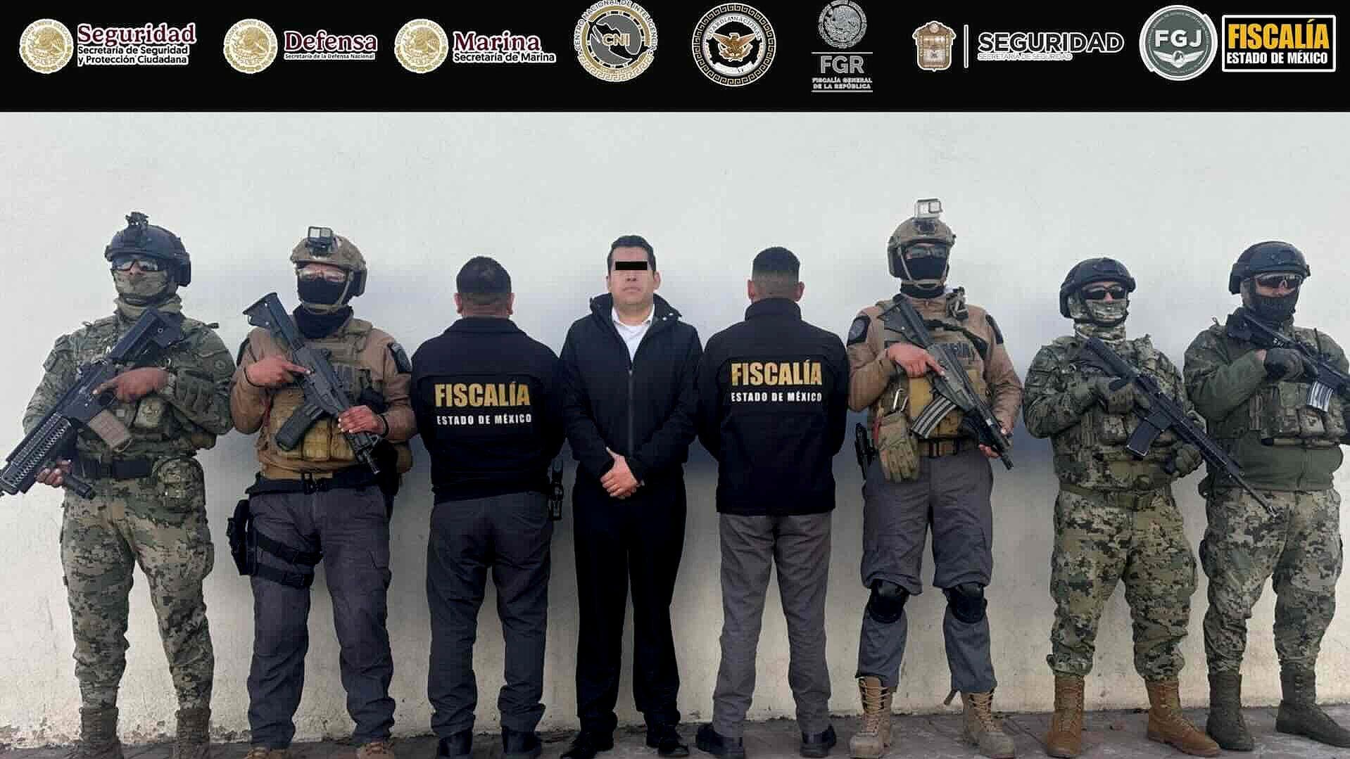 Detienen a Ex Director de Seguridad Pública de Chicoloapan, Edomex por Extorsión