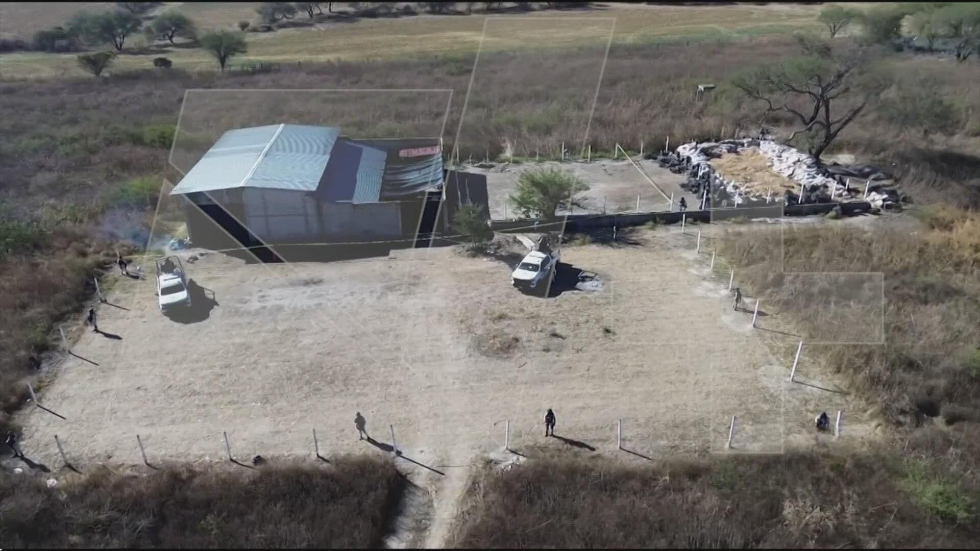 Peritos de FGR Realizan Trabajos en Predio del Rancho La Vega