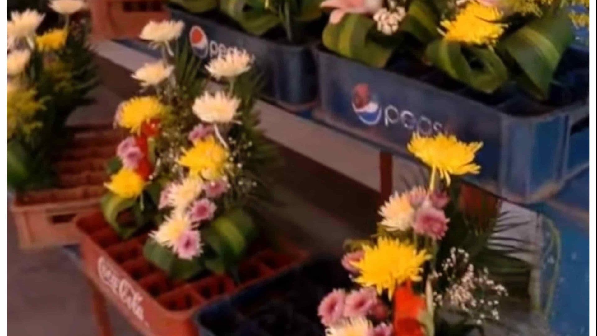 Floristas en los Panteones Reportan Bajas Ventas por la Ola de Calor que se Vive