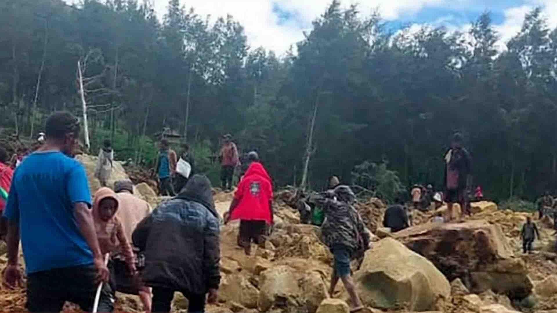 Deslizamiento de Tierra Devastador en Papúa Nueva Guinea: Cientos Podrían Estar Sepultados