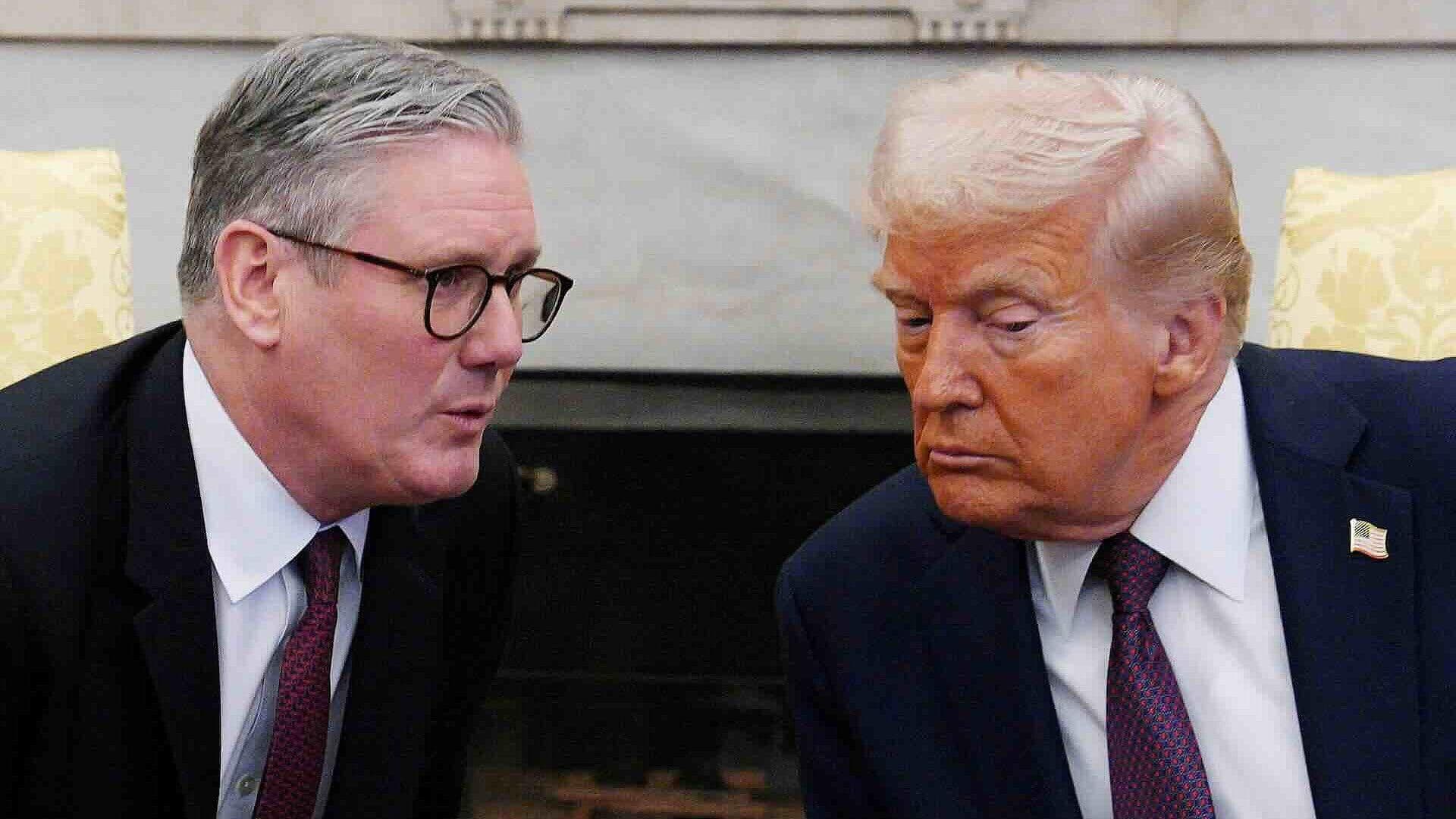 Keir Starmer y Donald Trump Abordan Acuerdo Comercial y Situación en Ucrania