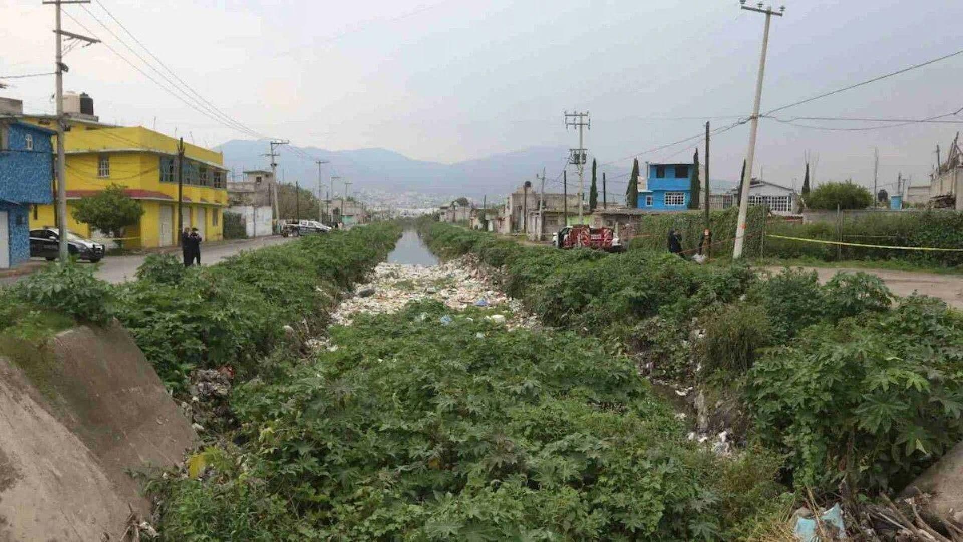 Ecatepec: Colectivos Feministas Descubren Feto en Canal de Cartagena en Edomex