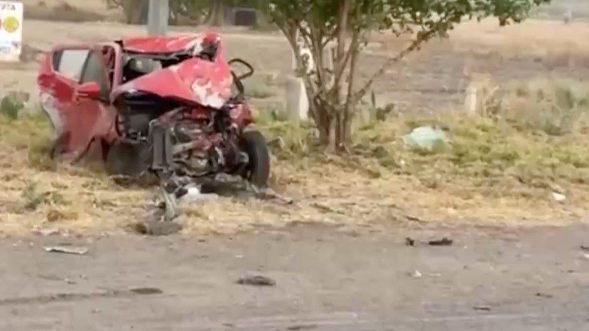 Joven de 18 Años Muere Tras Aparatoso Choque en Pabellón de Arteaga