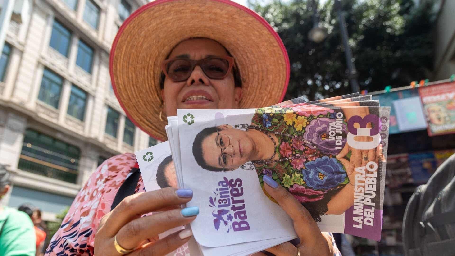 Lenia Batres Expone Tres Propuestas al Iniciar Campaña para Puestos en SCJN
