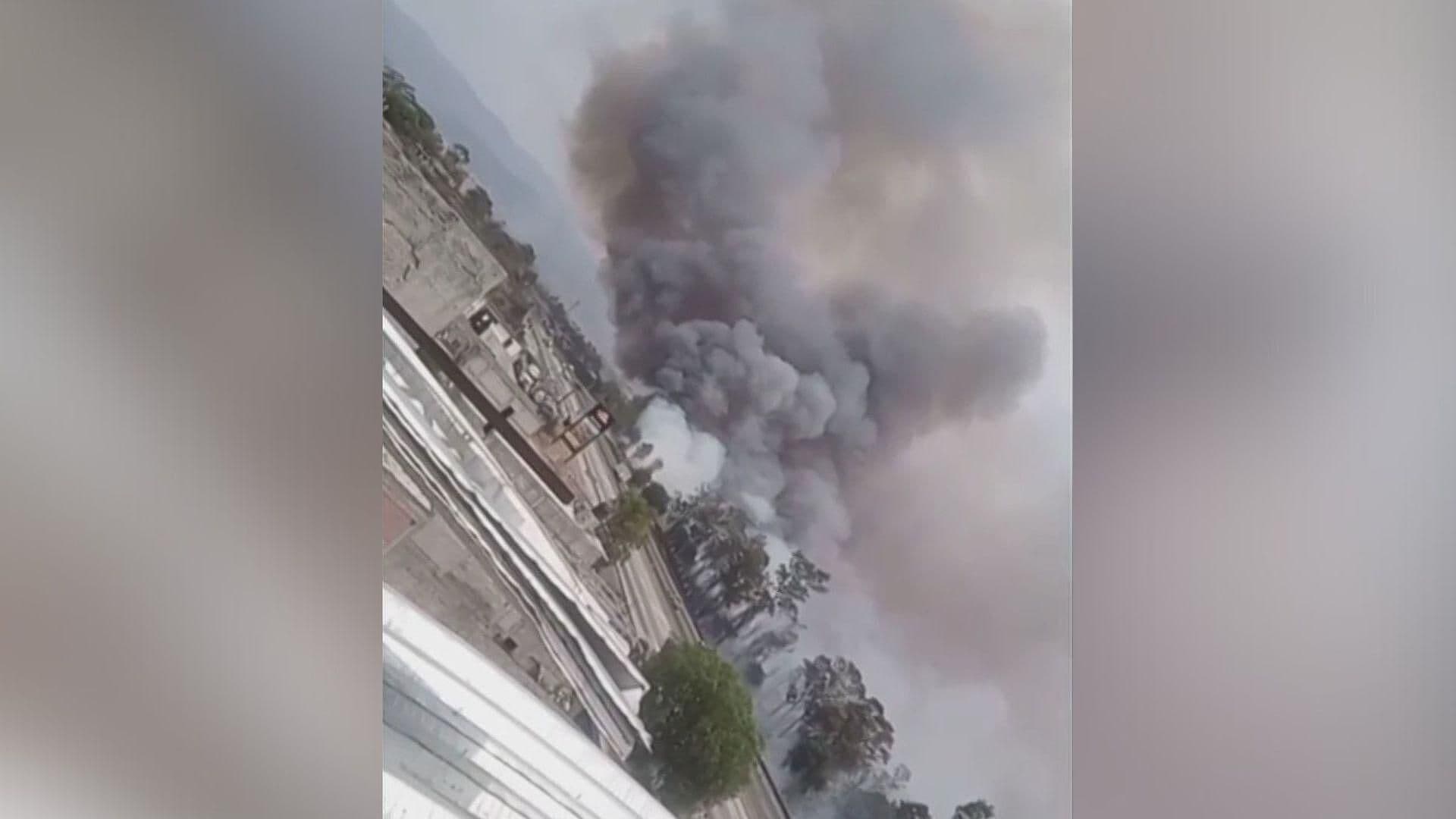 Reportan Incendio Forestal Hoy en Huimilpan, Querétaro