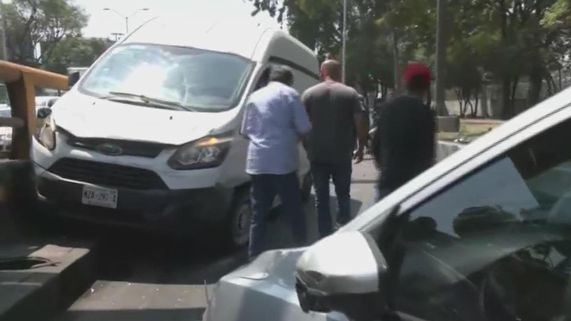 Fuerte Choque Provoca Cierre en la Incorporación de Eje Central a Montevideo, CDMX