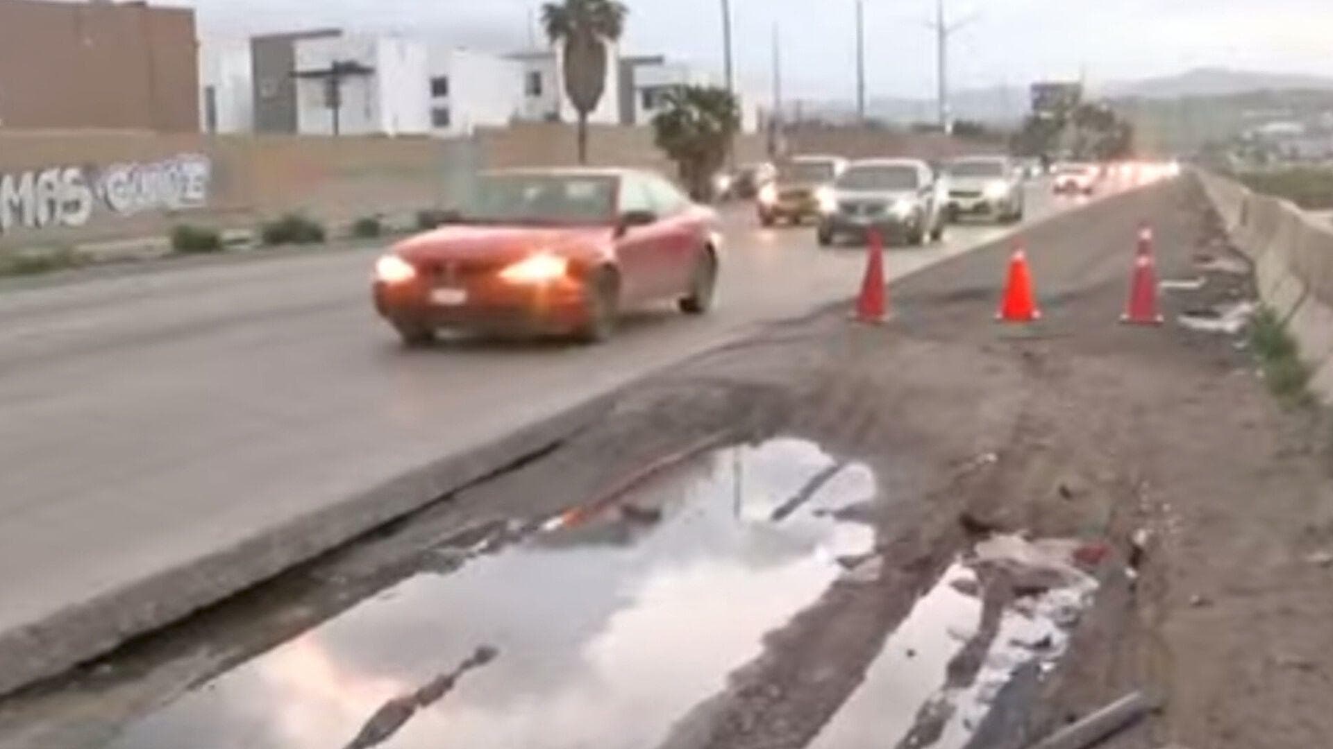 Anuncian Cierre Parcial por Obras en Vía Rápida Oriente en Tijuana
