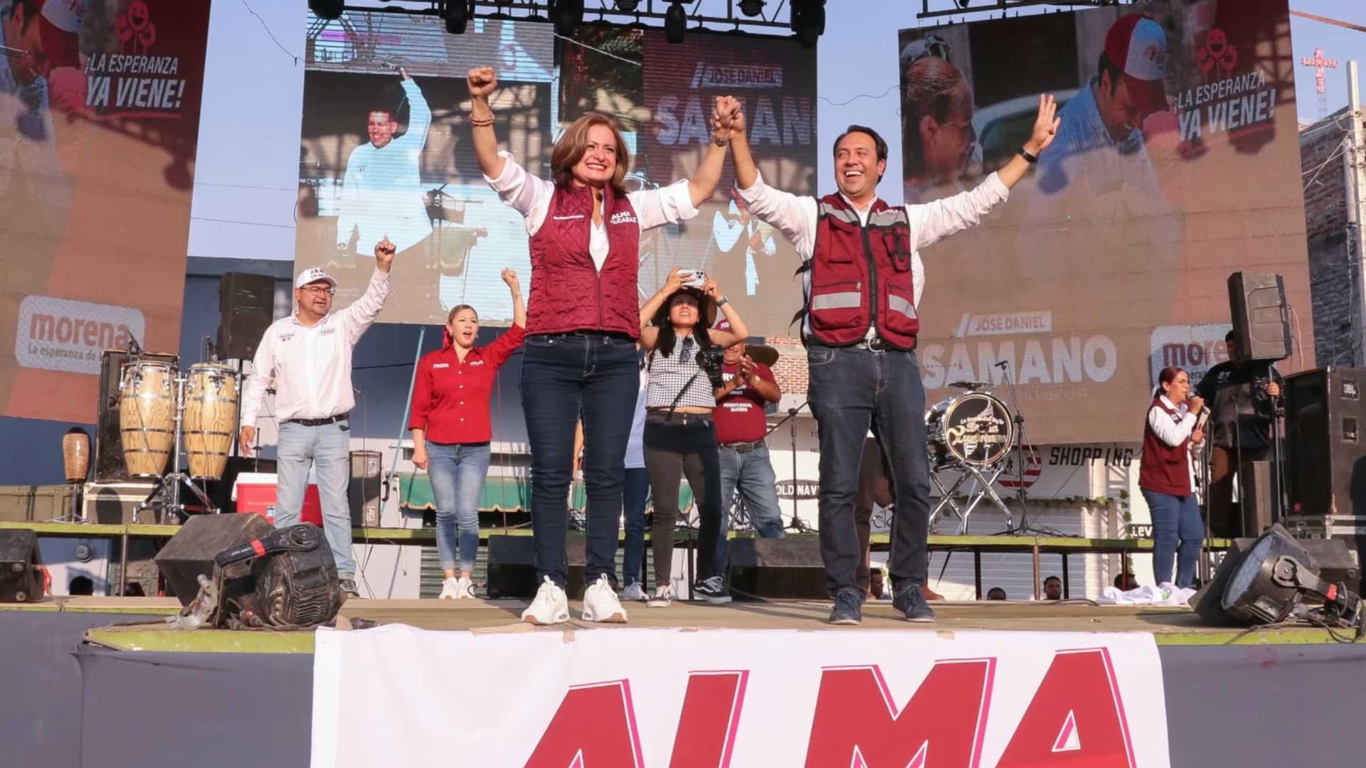 Elecciones a la gubernatura Guanajuato 2024: Alma Alcaraz Actividades 28 de Mayo