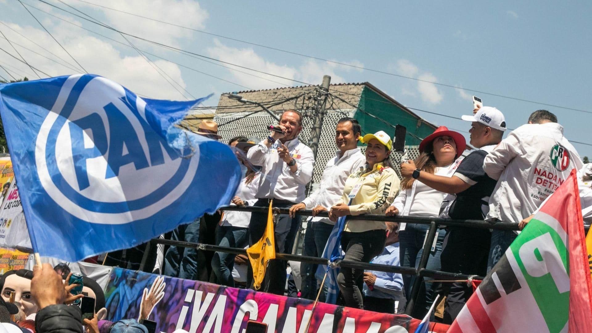 Santiago Taboada Acude a Cierres de Campañas de Candidatos a Alcaldías de CDMX