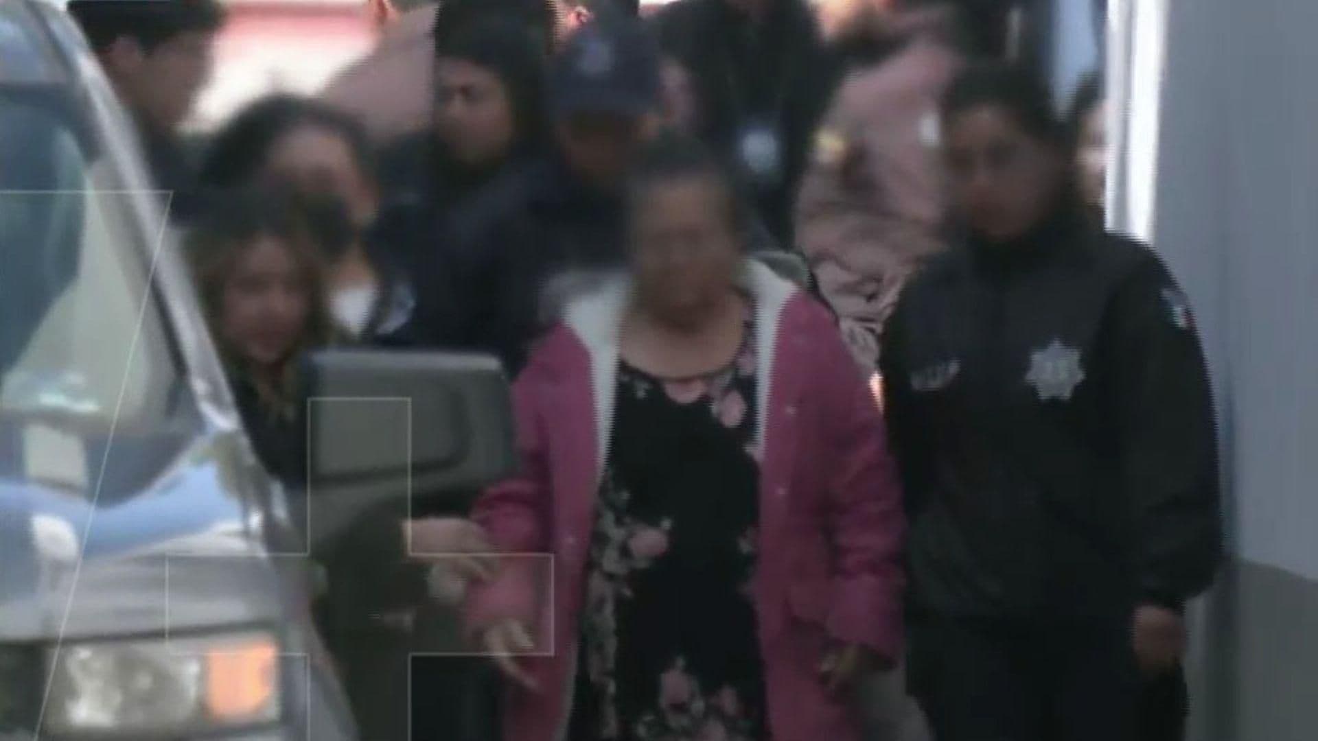 Imágenes del Traslado e Ingreso al Penal de Chalco de Abuelita Carlota, Acusada por Homicidio