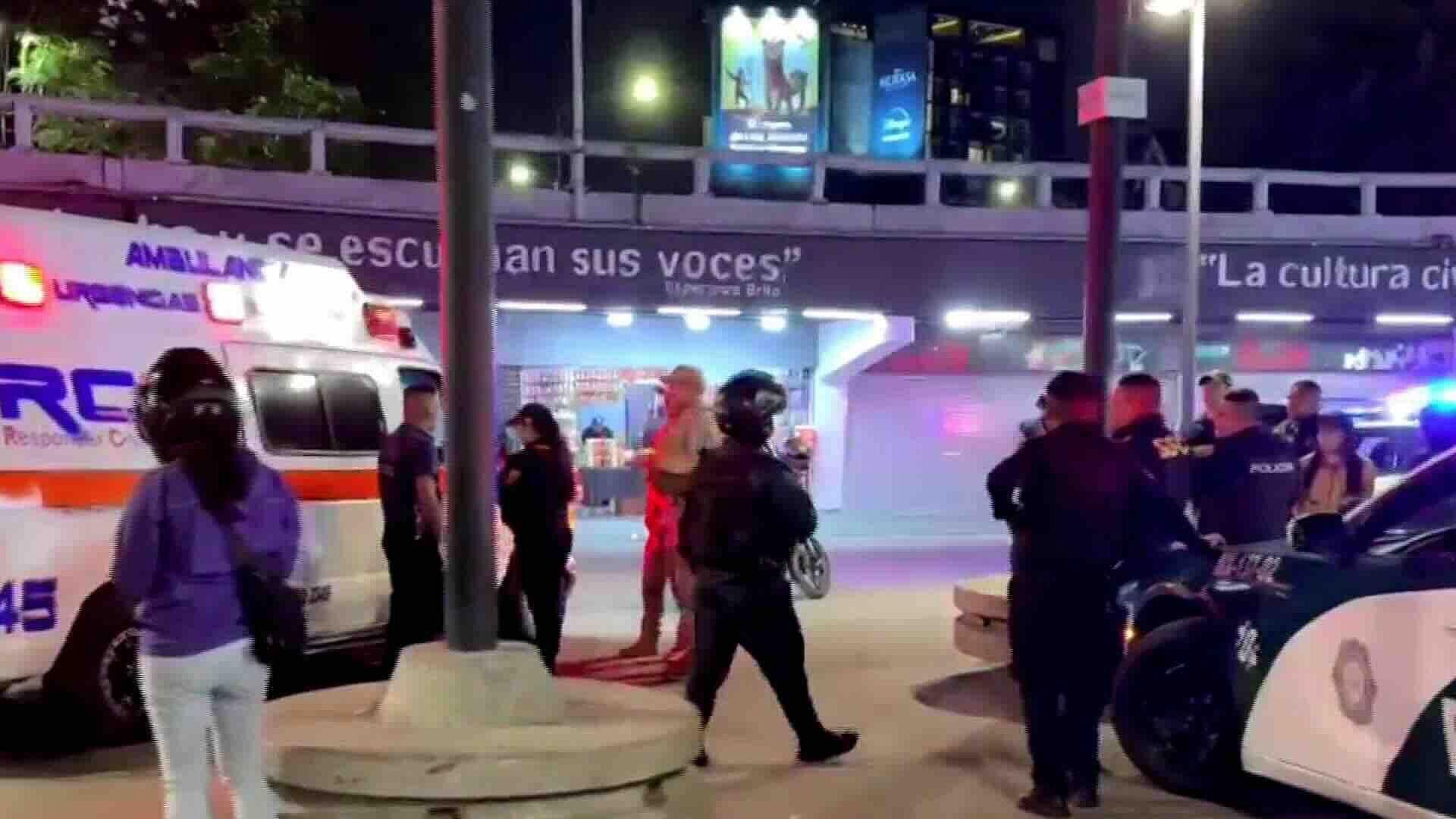 Un Herido Tras Riña entre Dos Hombres en la Glorieta de Insurgentes, CDMX