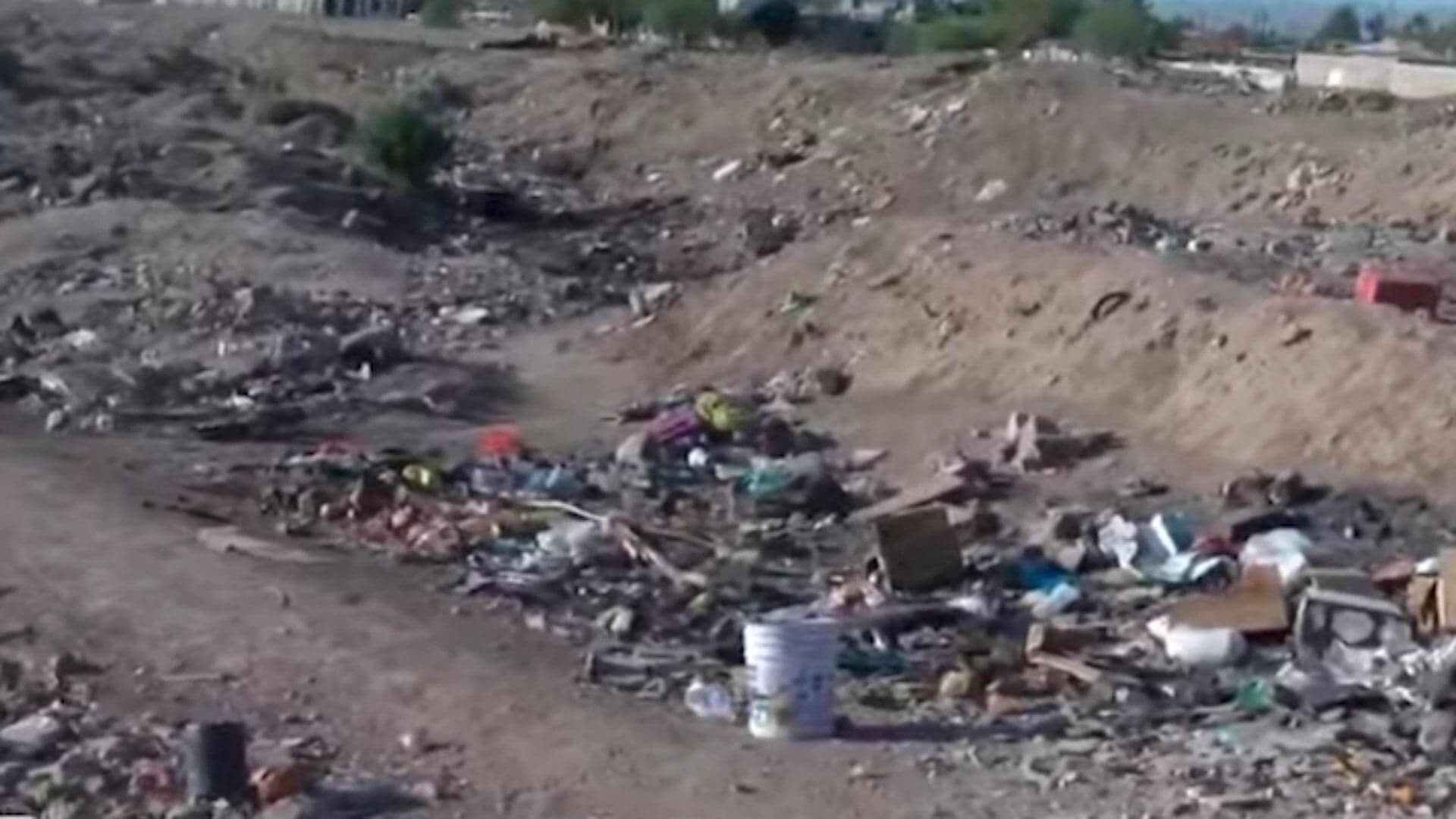 Reportan Basurero Clandestino en Lote Baldío de Río Nuevo en Mexicali