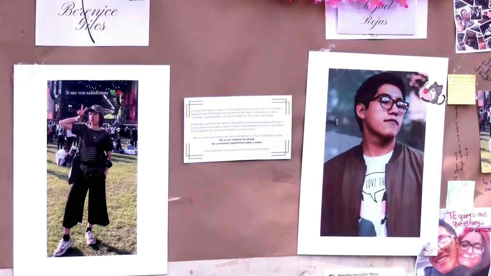 Estudiantes de la FES Aragón Se Despiden de Fotoperiodistas Muertos en Parque Bicentenario