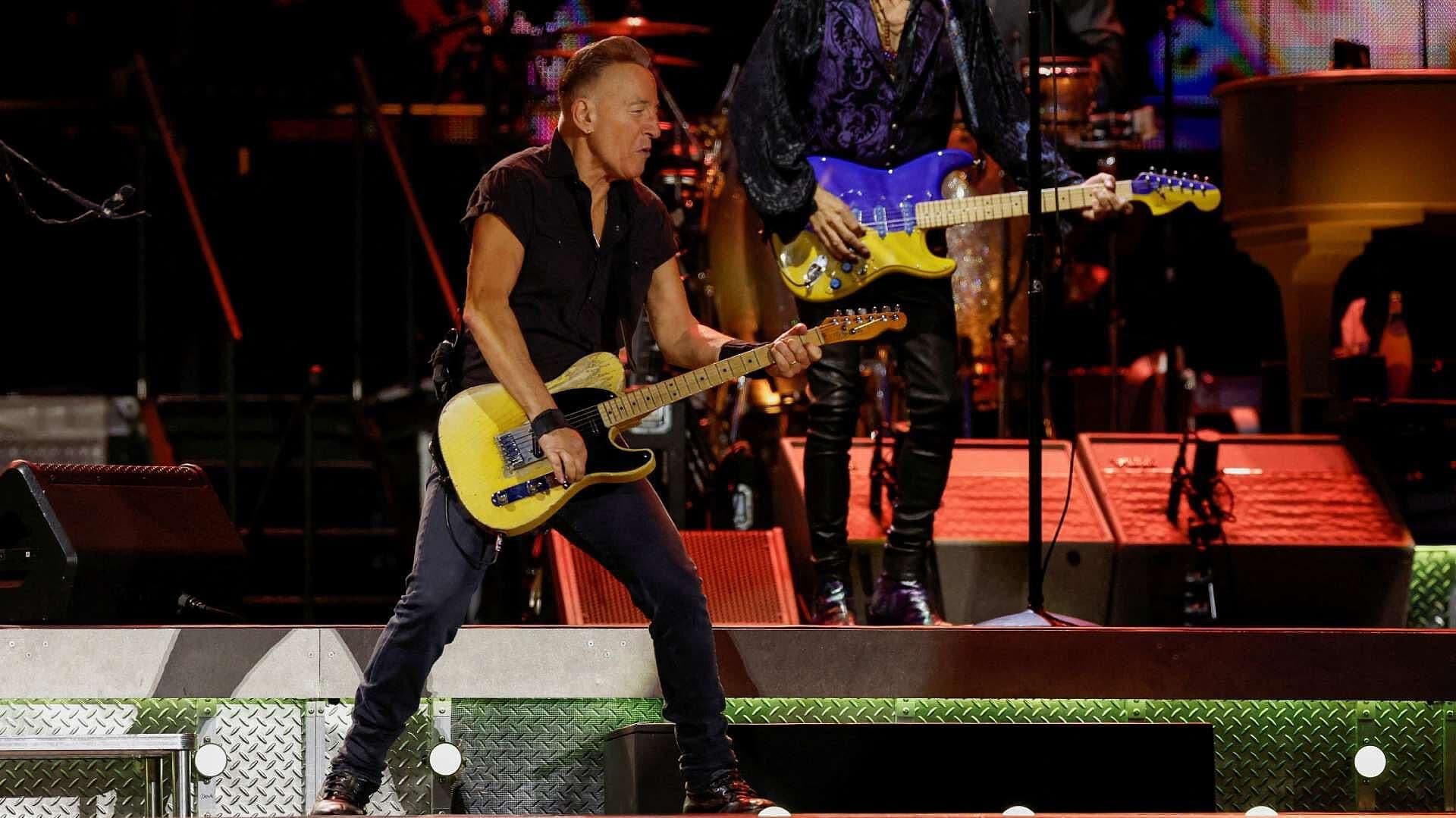 Captan Caída de Bruce Springsteen en Pleno Concierto