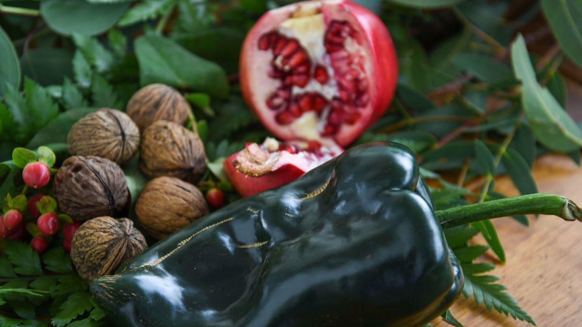 Temporada de Chiles en Nogada, en Riesgo por Ceniza del Popo