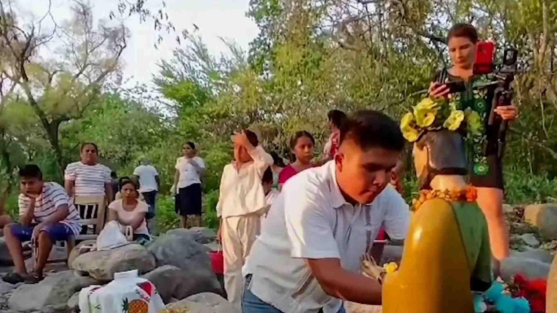 Rezan para Pedir Lluvia y que Termine la Sequía en Huejutla, Hidalgo