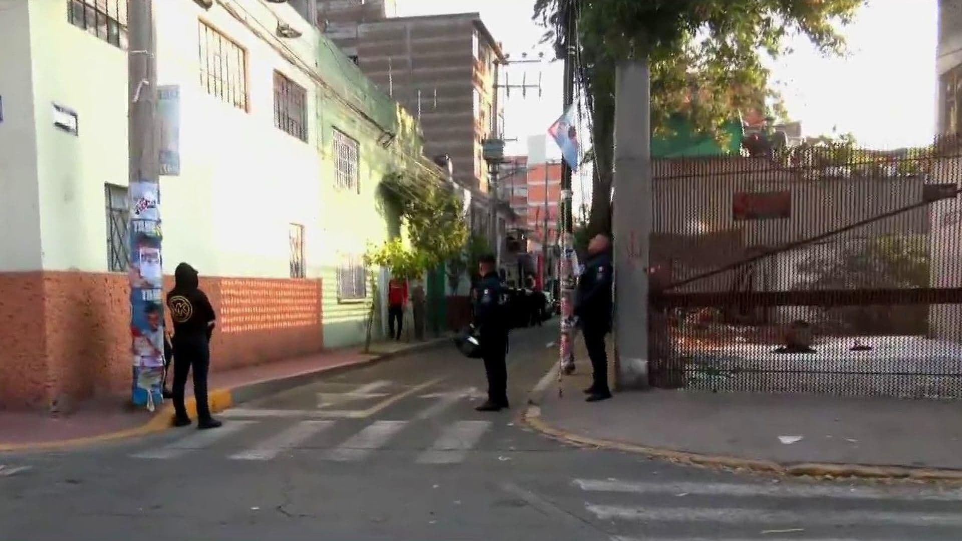 Movilización Policiaca tras Balacera en la Colonia Pensil, en la Miguel Hidalgo
