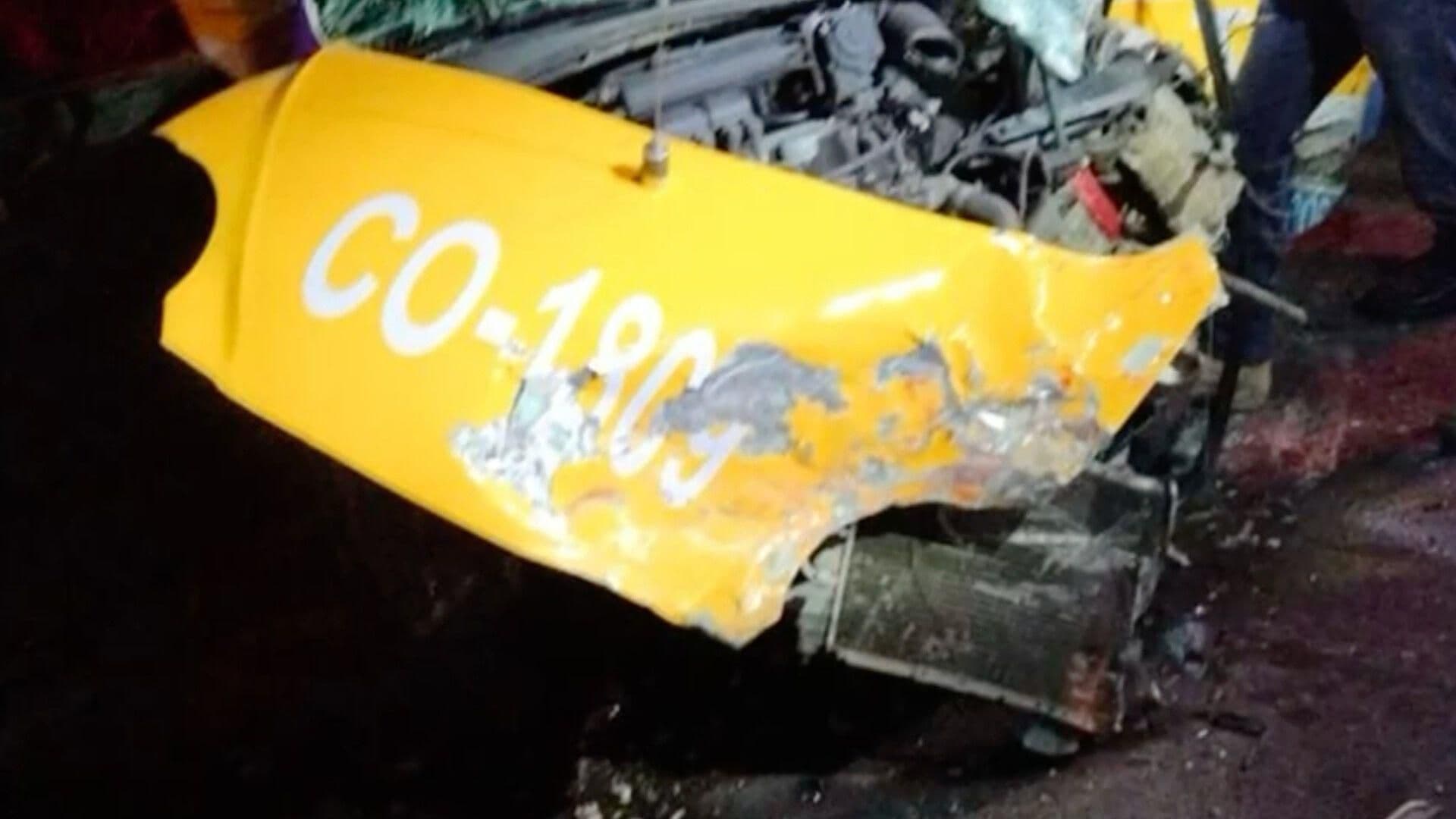 Muere Taxista en Accidente Vial en Carretera Soledad de Doblado-Veracruz