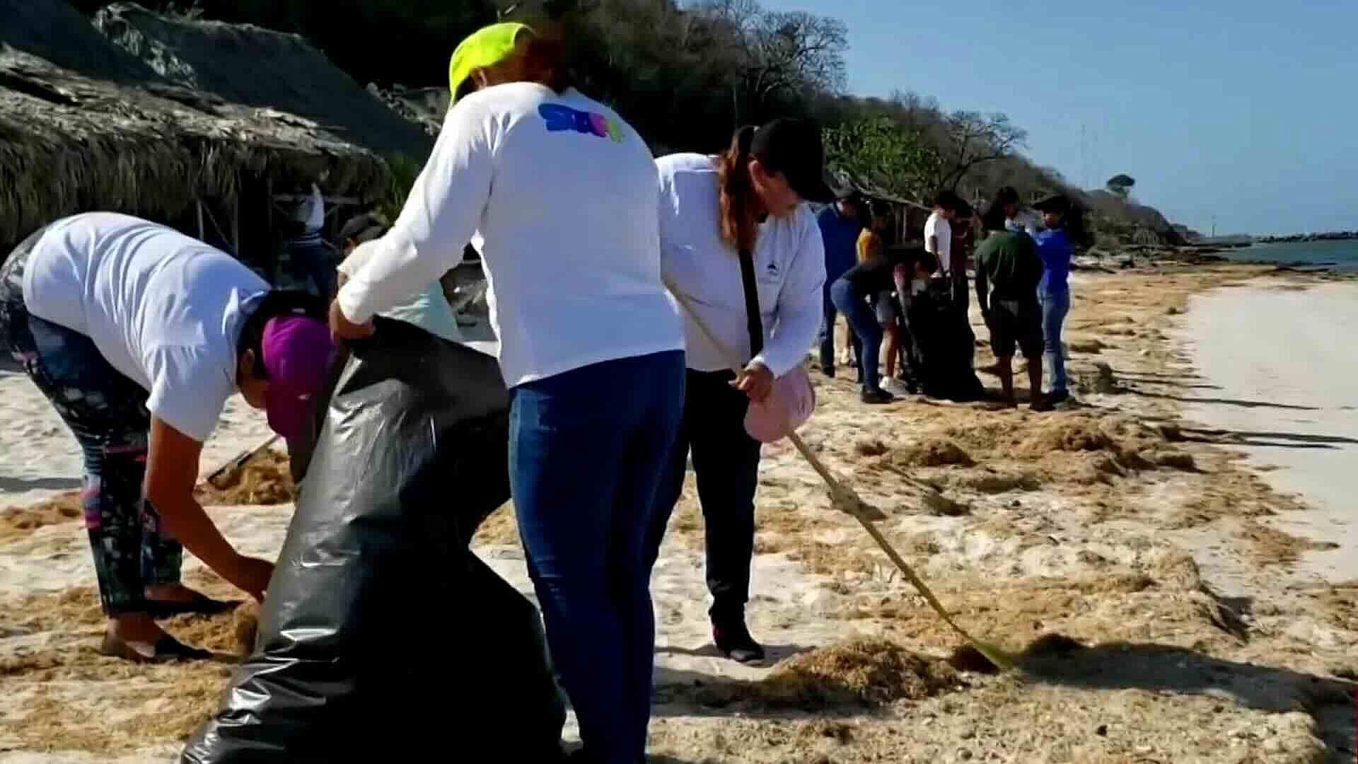 Recogen Casi una Tonelada de Basura en Playas de Campeche Tras Vacaciones