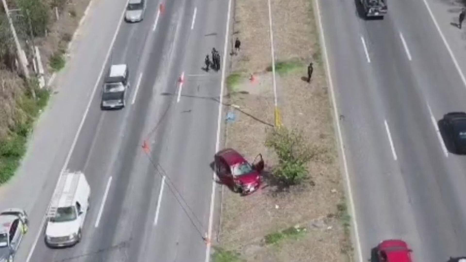 Muere Abuela y Nieta Atropelladas a la Altura de El Cerrito en Carretera Nacional