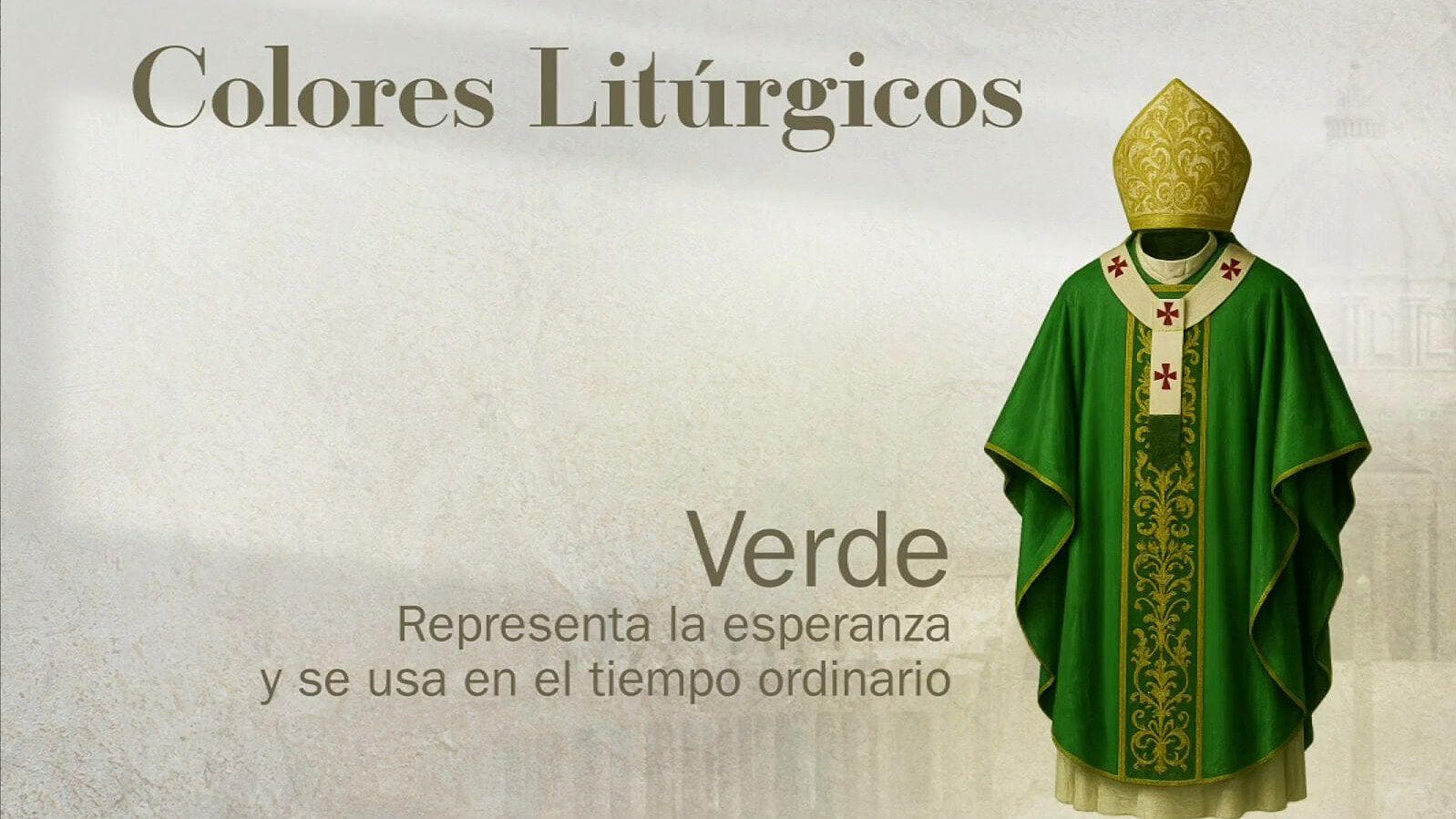 El Origen de los Colores de la Vestimenta Papal