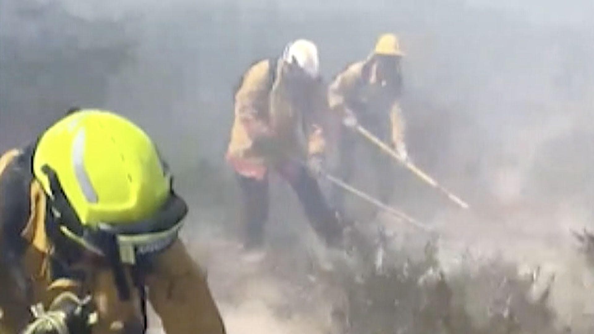 Reportan Incendio Forestal en Miquihuana; Continúa Activo