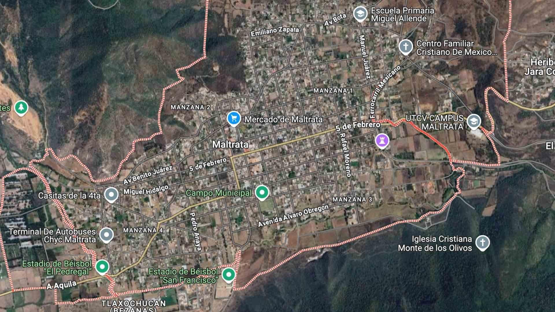 Campesinos Encuentran Cuerpo de Hombre en un Predio en Maltrata, Veracruz