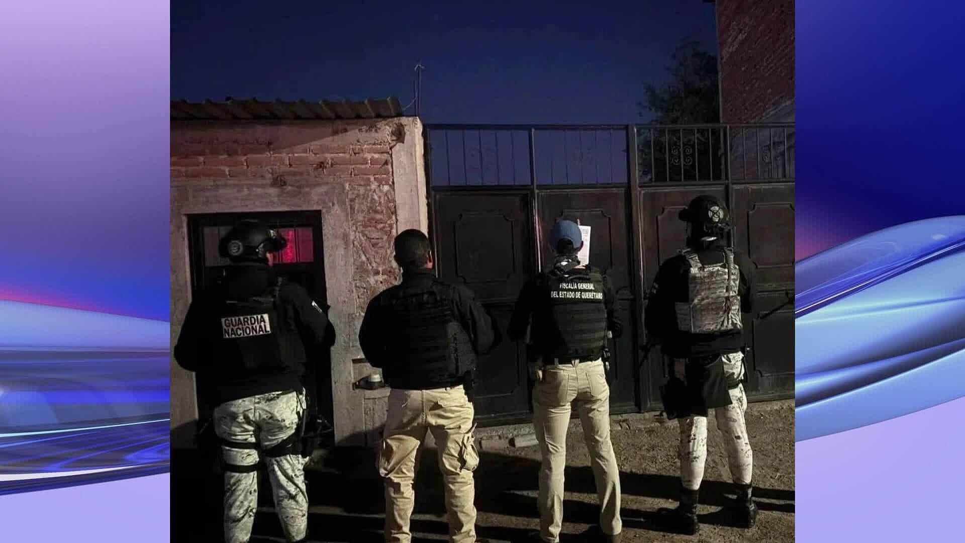 Se Realizó un Operativo Simultaneo en 15 Domicilios de SJR y Amealco en Querétaro