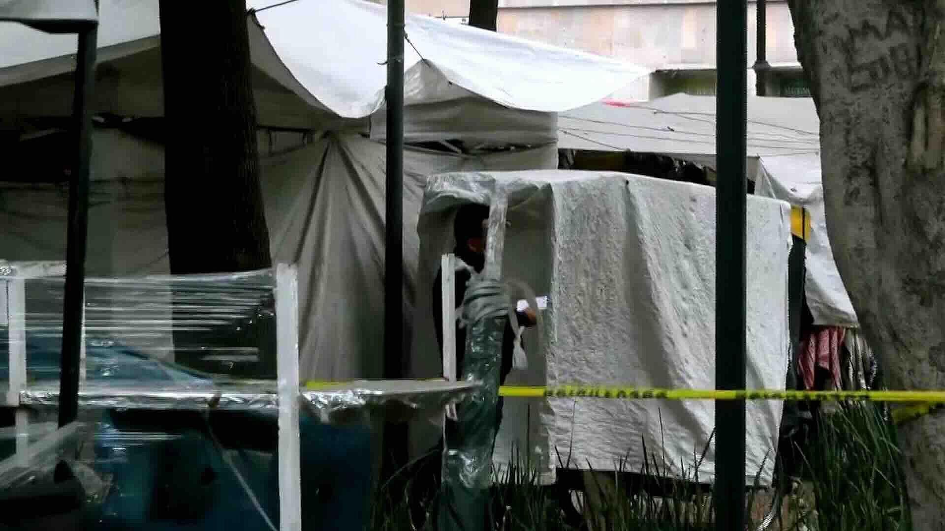 Hallan Sin Vida a Hombre Dentro de Bicitaxi en la Alameda Central de CDMX