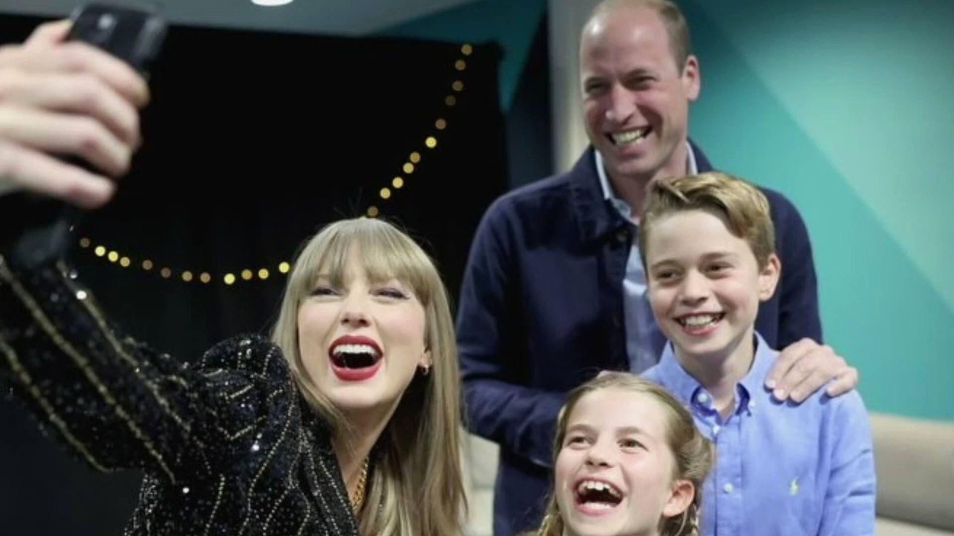 Príncipe Guillermo y sus Hijos son Swifties: Acuden al Concierto de Taylor Swift