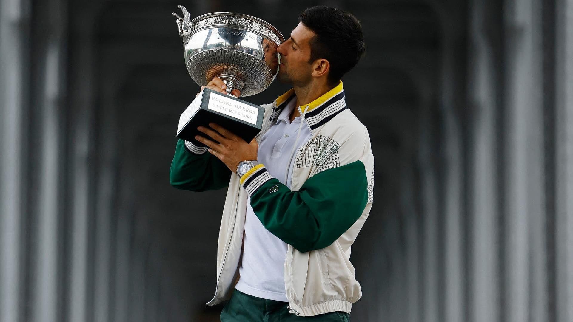Novak Djokovic Presume su Título de Roland Garros