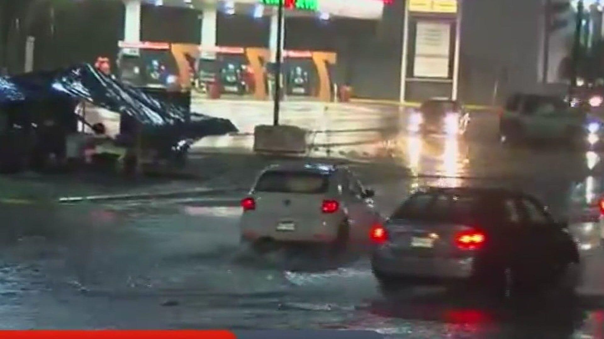 Inundaciones y Obras Complican Vialidad en Col. Santa Mónica en Juárez