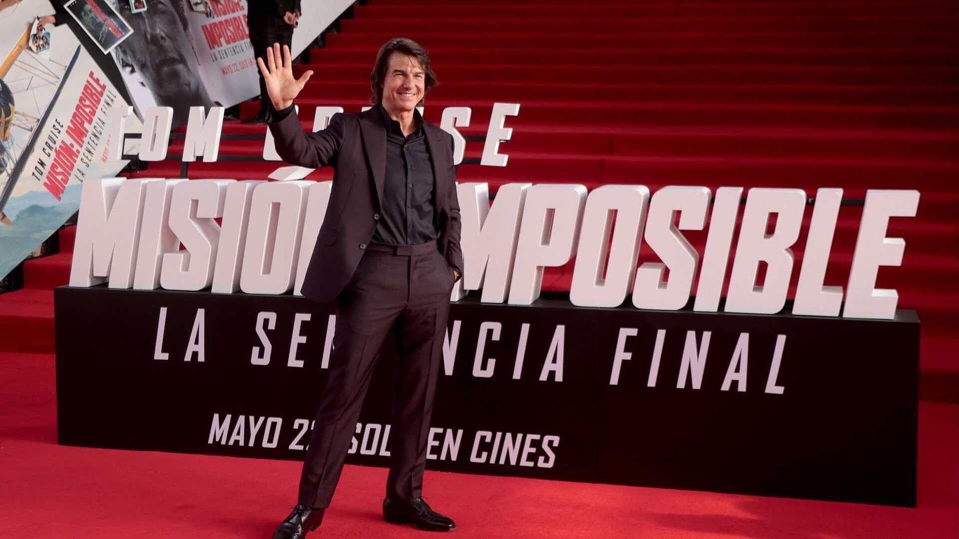 Tom Cruise Deslumbra en CDMX Durante Alfombra Roja de "Misión: Imposible – La Sentencia Final"