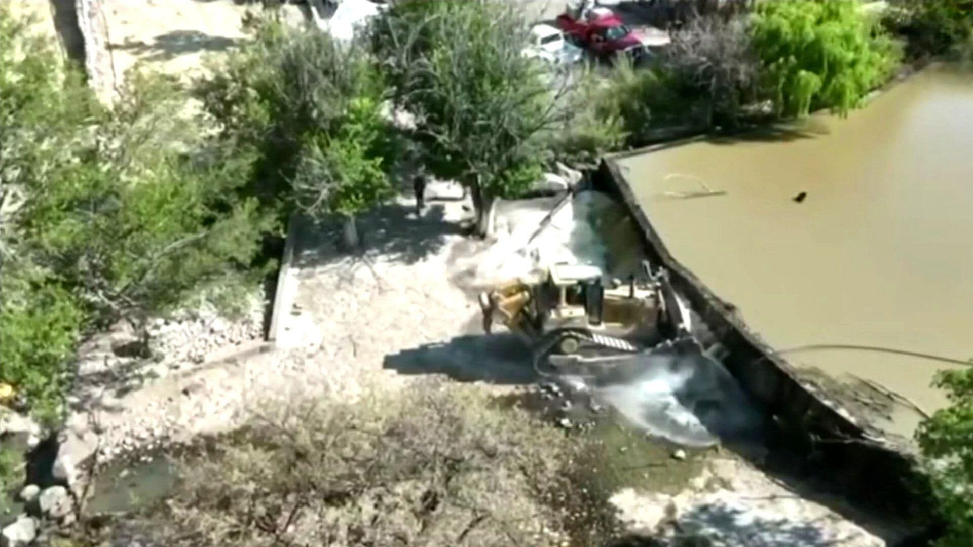 Conagua Destruye Presa Ilegal en Rancho de César Duarte en Chihuahua