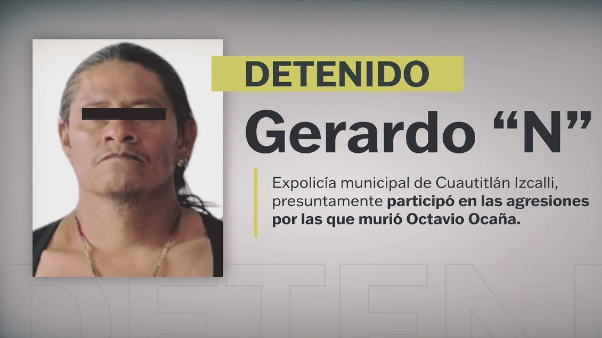 Dictan Prisión Preventiva a Gerardo "N", Expolicía Acusado por Homicidio de Octavio Ocaña