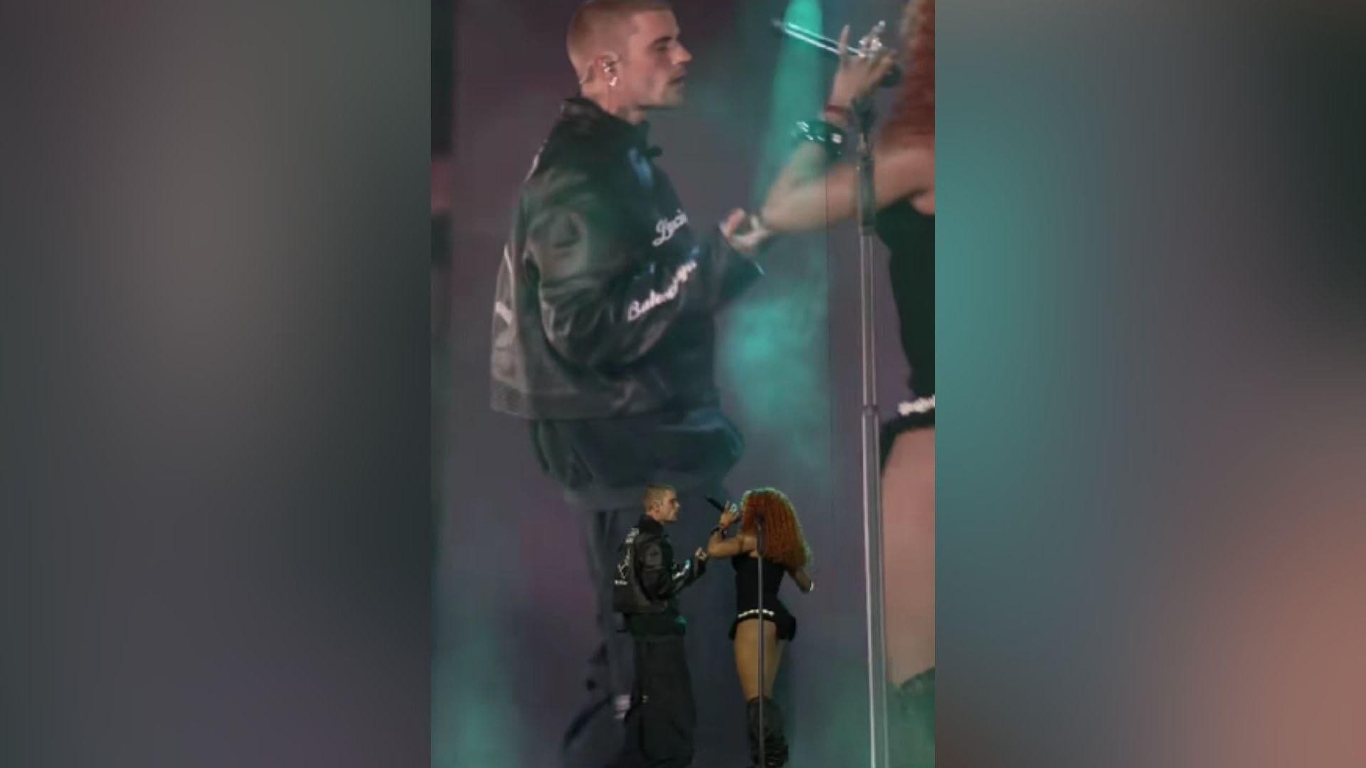 VIDEO: Justin Bieber Aparece en Concierto de SZA y Preocupa a Sus Fans