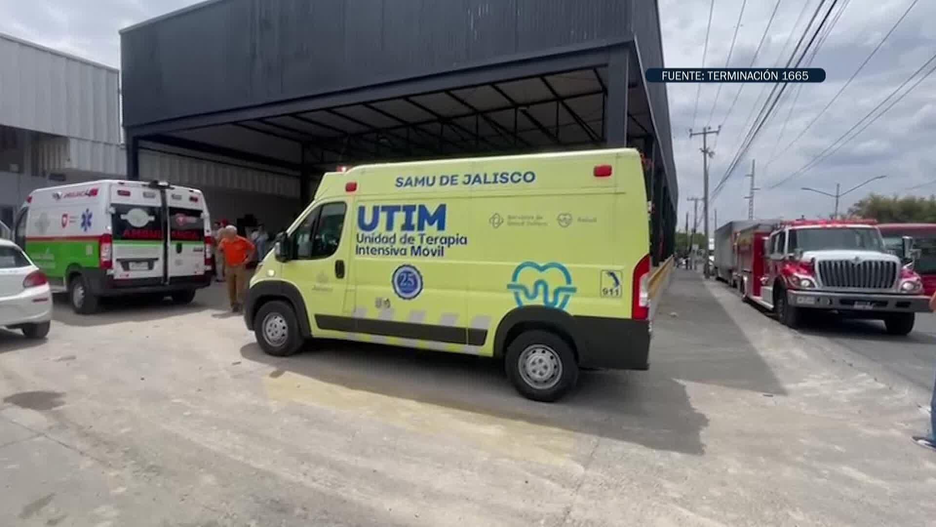 Joven se Electrocuta al Pintar Fachada en el Álamo Industrial en Guadalajara