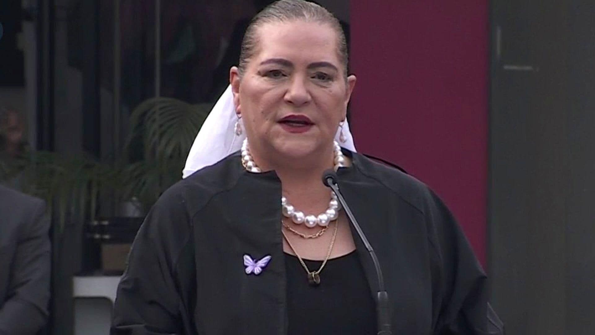 Guadalupe Taddei Da Mensaje en Ceremonia Cívica Previo a la Elección Judicial 2025