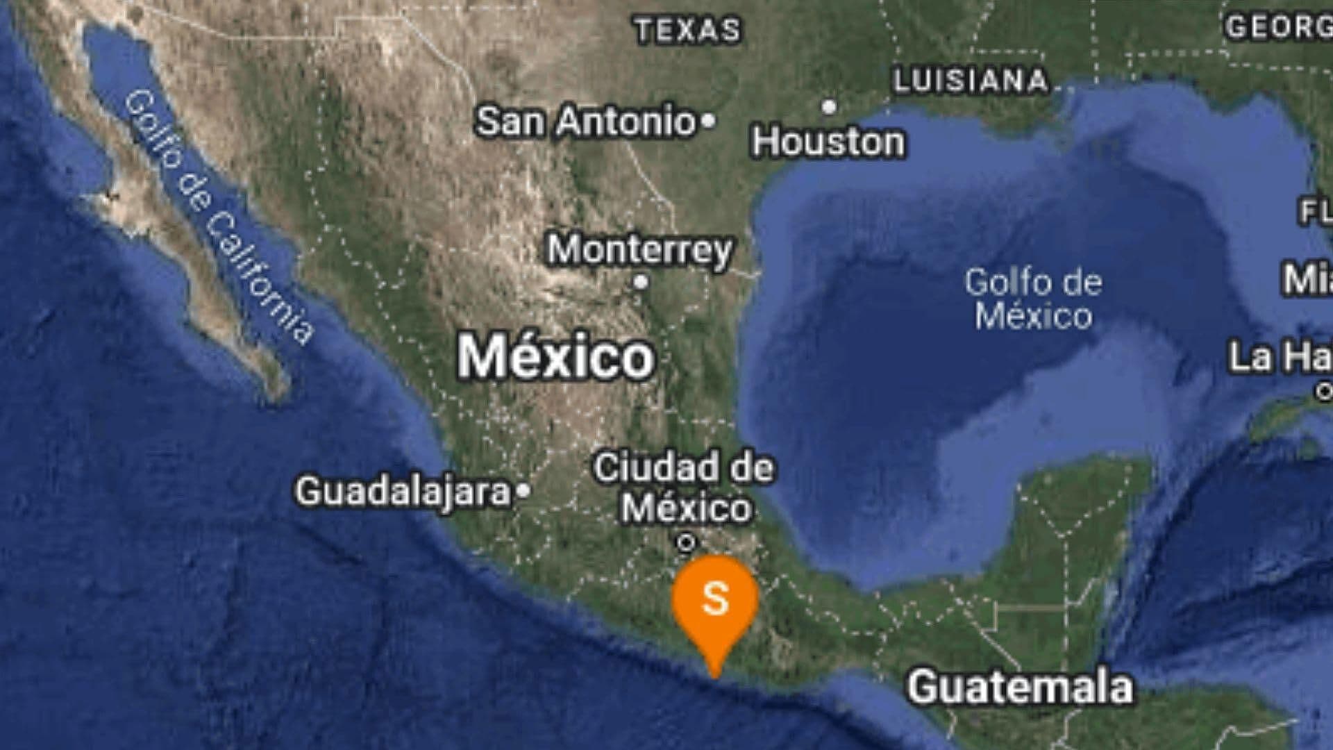 Se Registra Sismo Magnitud 4.1 en Pinotepa Nacional, Oaxaca