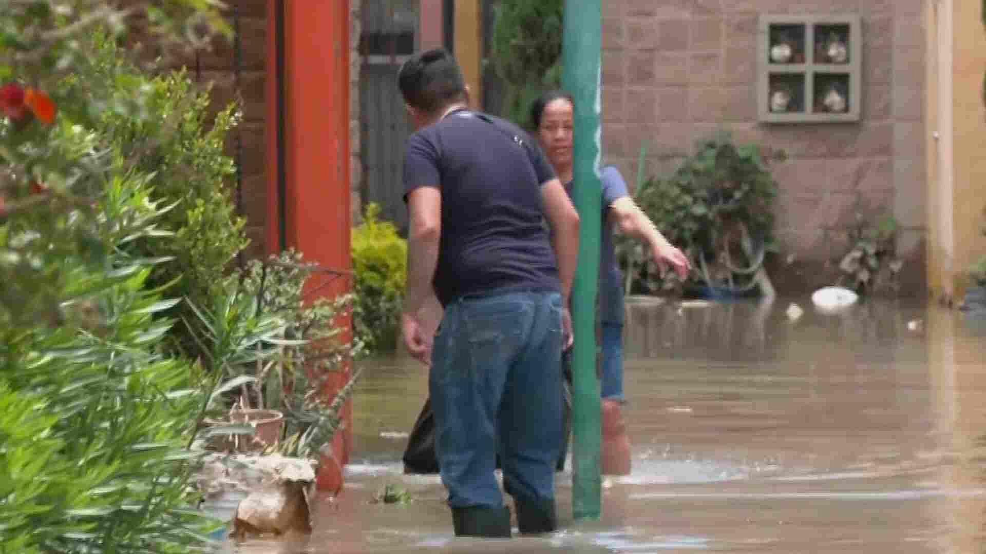 Se Cumplen Dos Días de Viviendas Inundadas en Chicoloapan, Edomex