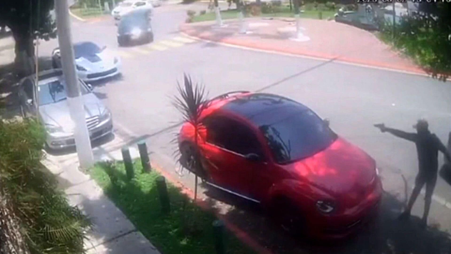 VIDEO. Captan Momento Exacto de Asesinato de 2 Personas en Temixco, Morelos