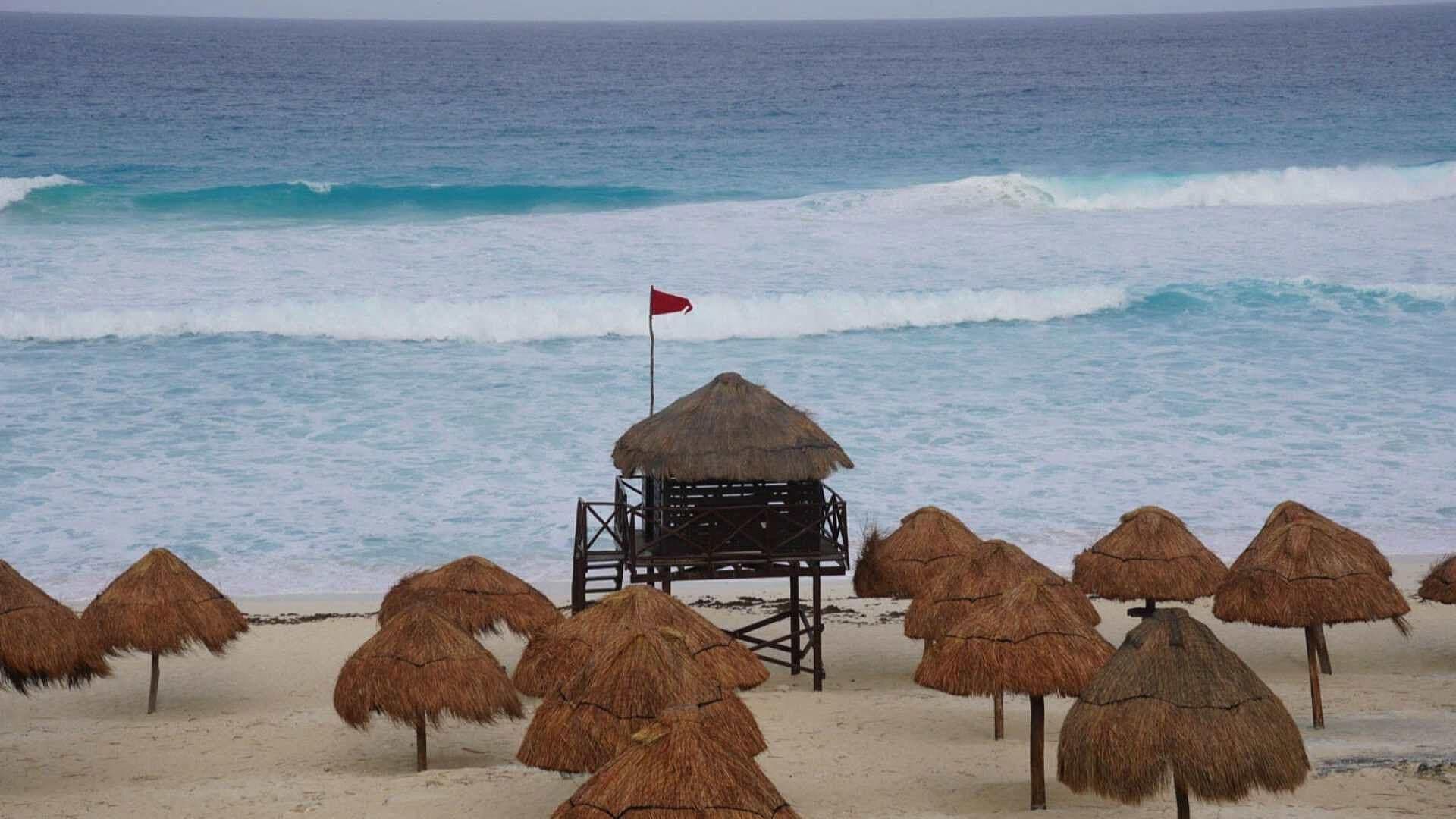 Primeros Efectos de Beryl en México: Sorprende Arcoíris y Fuertes Vientos en Mahahual