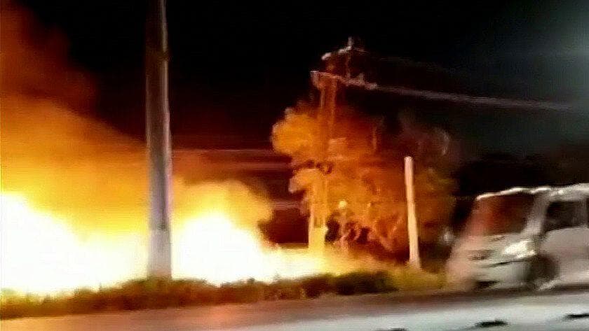 Transformador Provoca Incendio