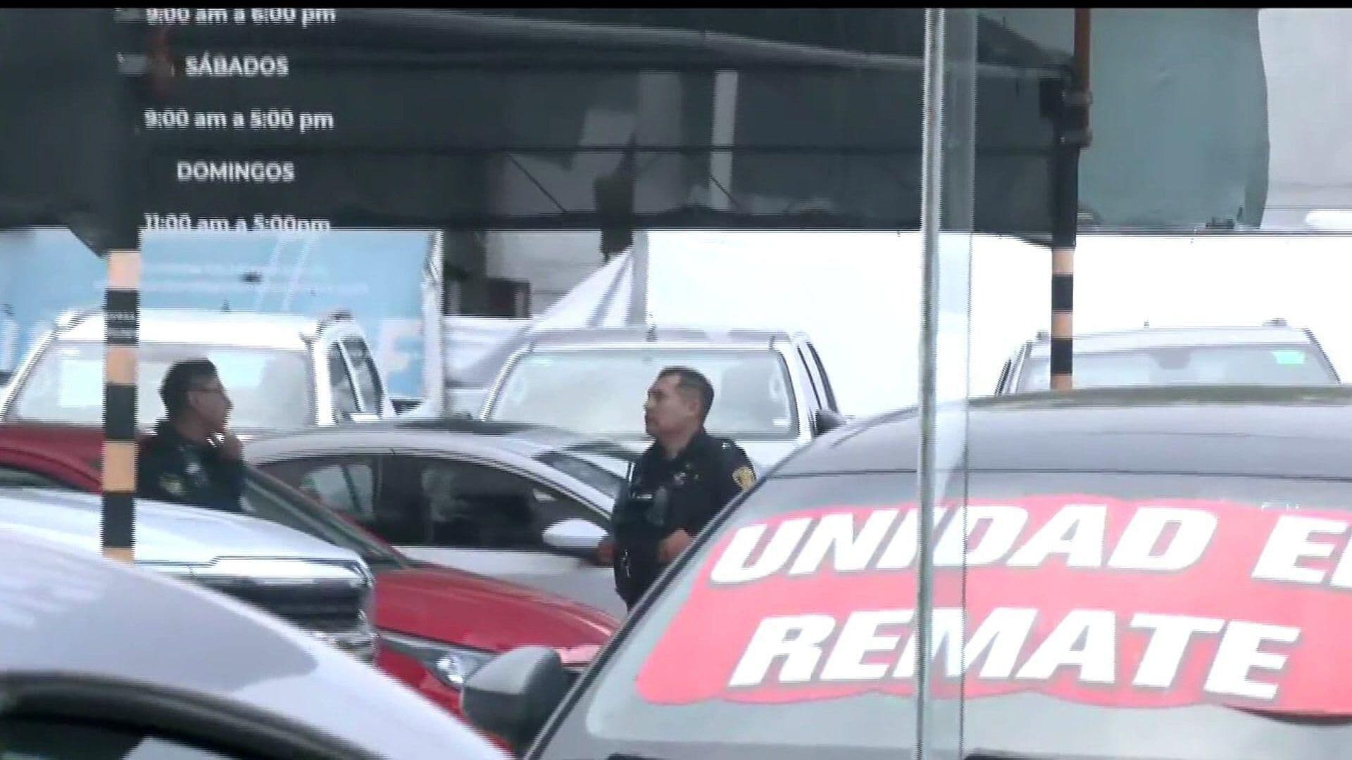 Se Registra Robo en Agencia de Autos Nuevos en Vallejo, CDMX