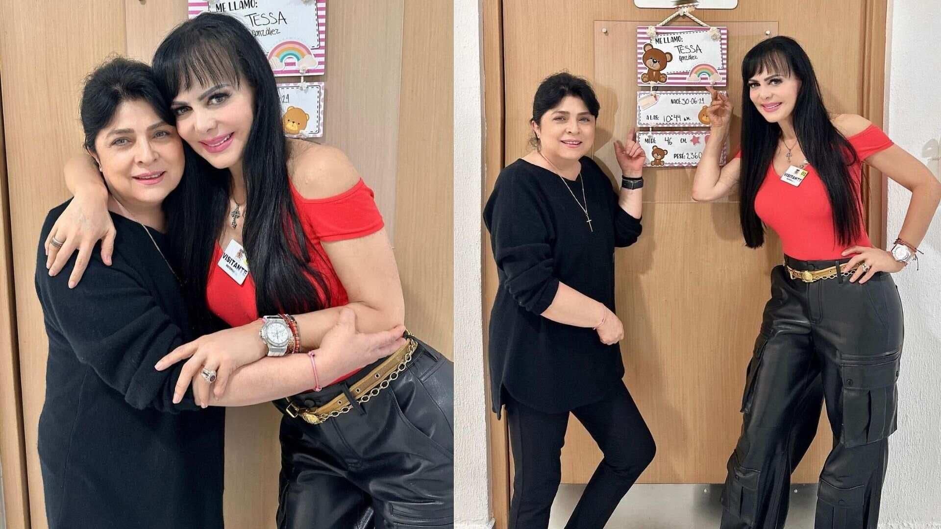 Maribel Guardia Acompañó a Victoria Ruffo en Nacimiento de Tessa