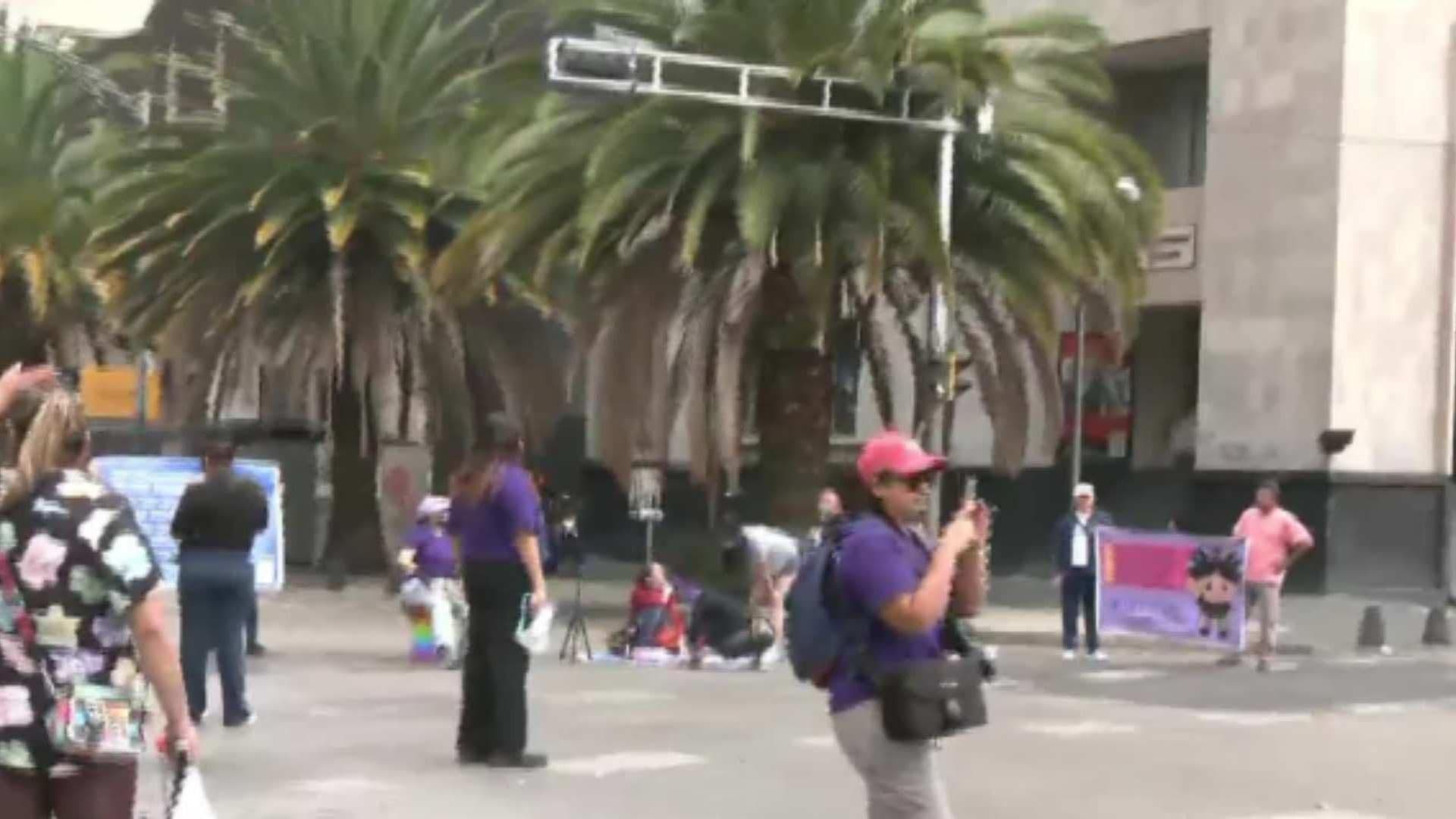 Bloqueo en Avenida Juárez y Balderas Hoy: Manifestantes Denuncian Casos de Violencia