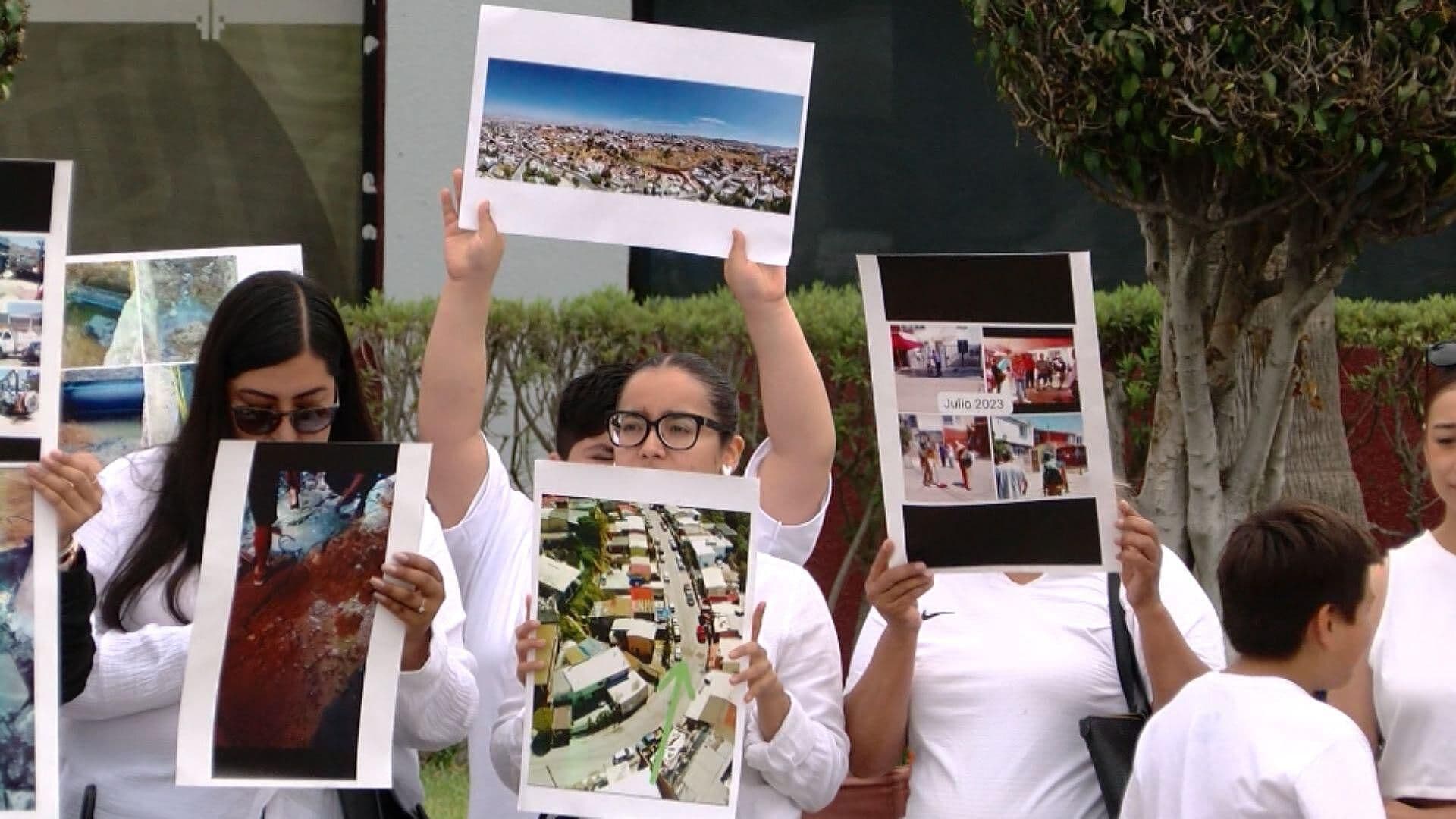 Afectados de Lomas Conjunto Residencial se Manifiestan en Oficinas de la CESPT