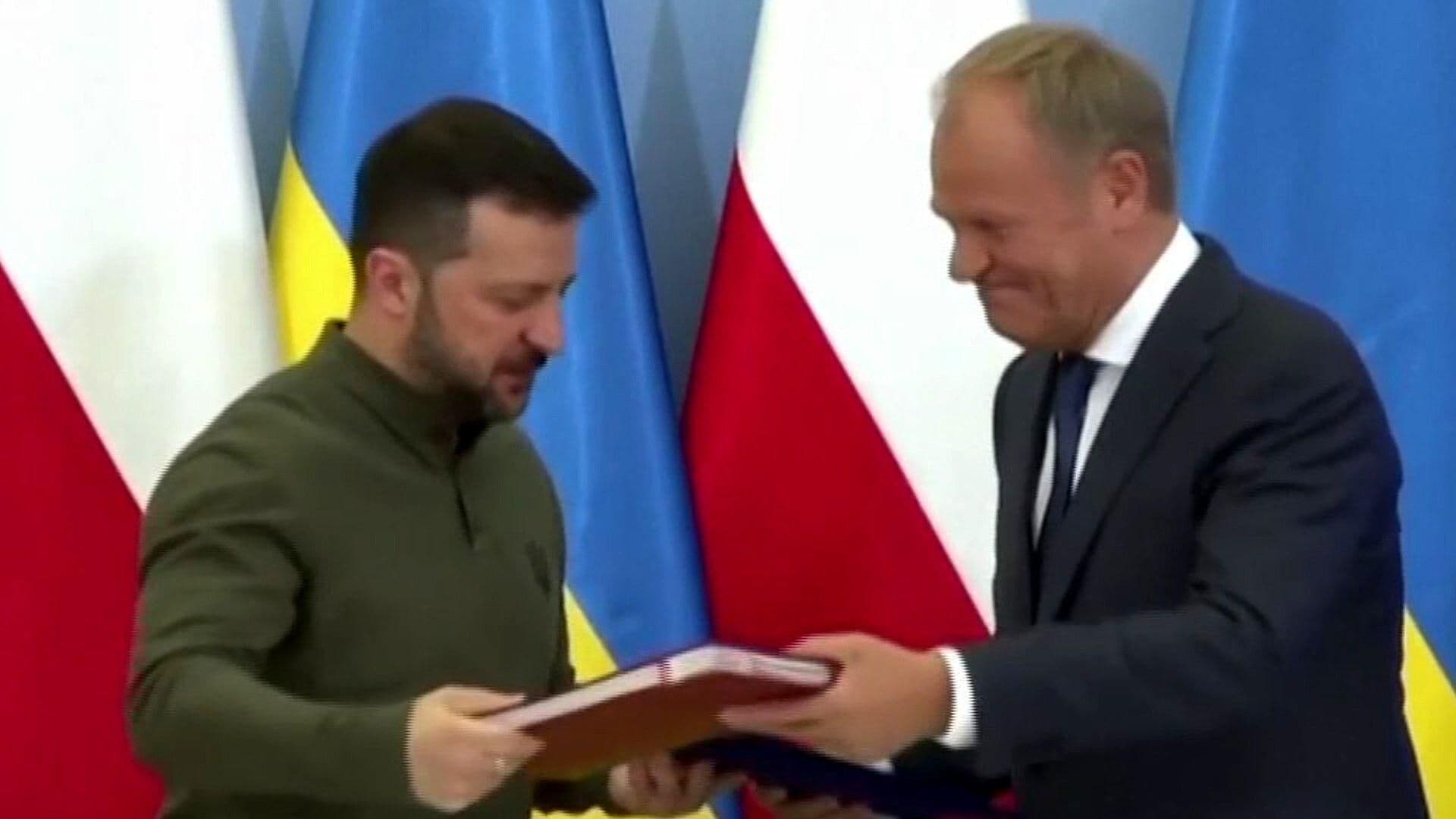 Polonia y Ucrania Firman Acuerdo para Protegerse de Ataques Rusos