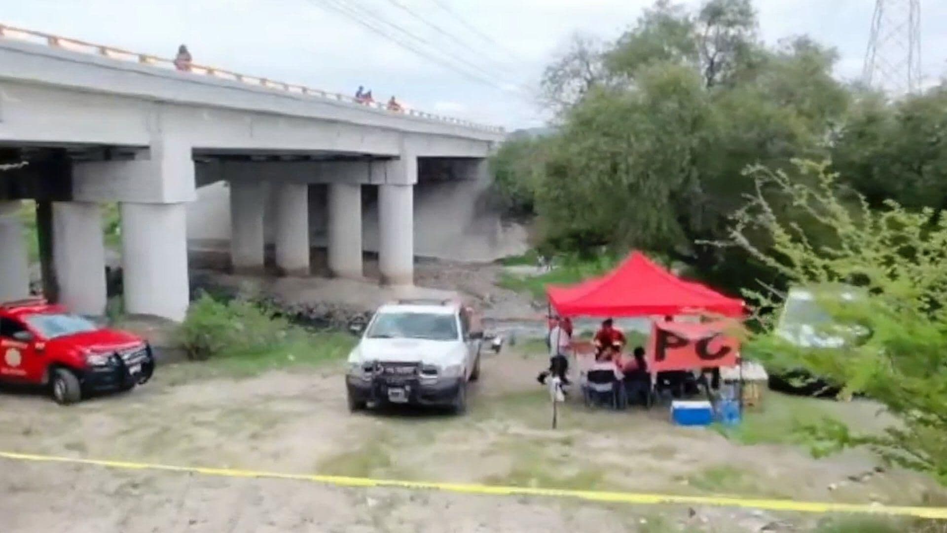 Se Suman Rescatistas Para Buscar a Dulce; Niña que Cayó al Río Lerma en Salamanca
